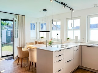 Küche und Essbereich