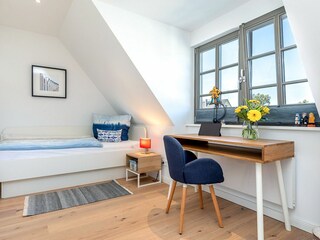 Schlafzimmer mit 2 Einzelbetten