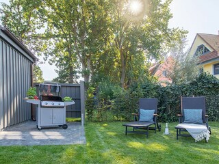Sitzecke im Garten