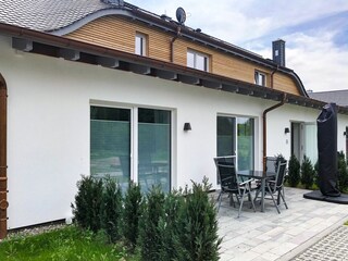 Terrasse mit Möbel