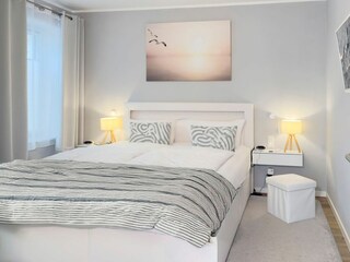Schlafzimmer mit TV