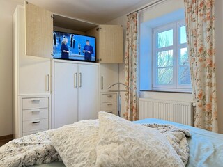 TV im Schlafzimmer