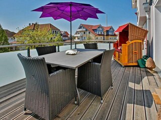 Große Terrasse in Süd-West Ausrichtung
