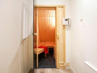 Sauna im Dachgeschoss