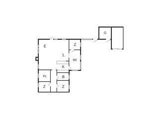 Ferienhaus Blåvand Grundriss 3