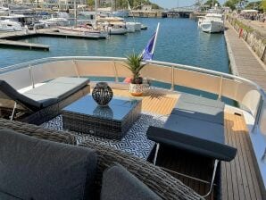 House boat Luxusyacht in La Rochelle mit Terrasse - La Rochelle - image1