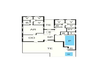 Holiday house Kongsmark Floor Plan 38