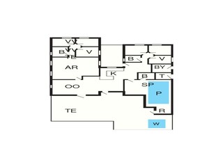Casa de vacaciones Kongsmark Plano de planta 2