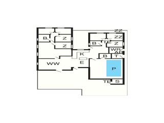 Maison de vacances Kongsmark Plan d'étage 6