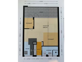Holiday apartment Noordwijk Floor Plan 21