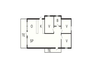 Maison de vacances Kulhuse Plan d'étage 47