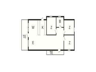 Holiday house Kulhuse Floor Plan 4