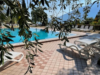 Pool in der angrenzenden Hotelanlage