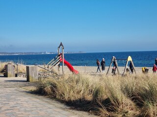 Spielplatz am Strand