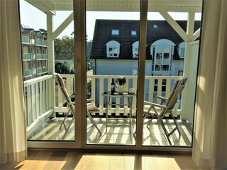 Wohnzimmer Südbalkon