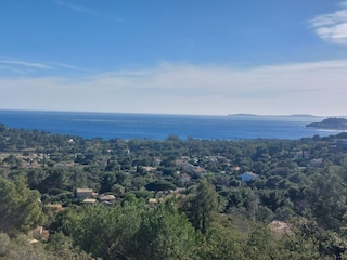 Meerblick von der Terrasse