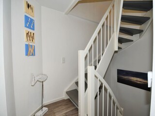 Treppe ins Dachgeschoss