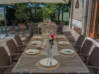 Villa Candelara Grabación al aire libre 15