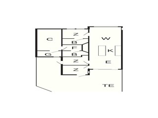 Casa per le vacanze Gilleleje Pianta del piano 49