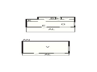 Vakantiehuis Roasjö Grondplan 22