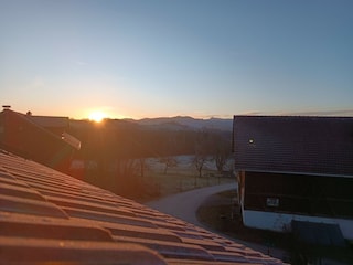 Morgenstimmung über den Dächern