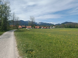 Isarradweg über Bad Tölz, Wackersberg nach Lenggries