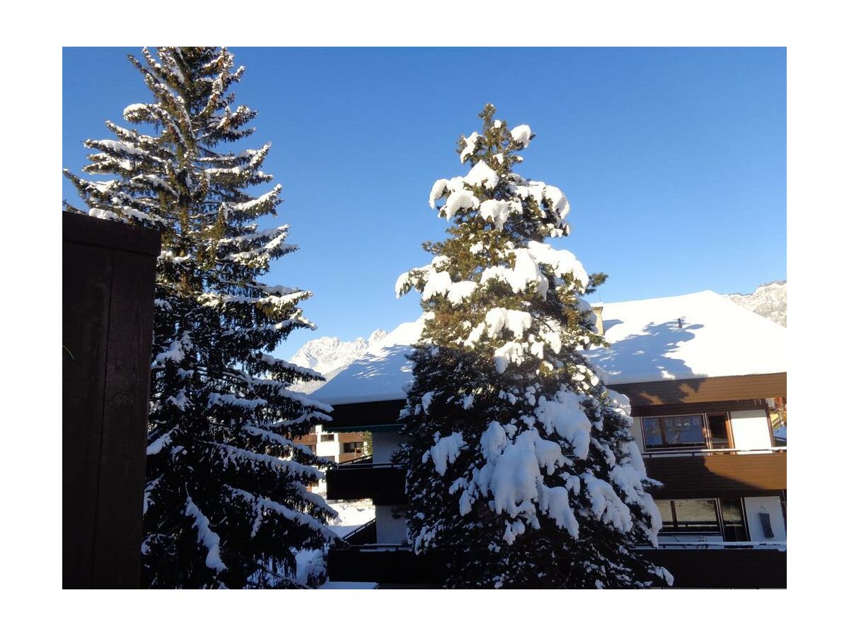 Aussicht Balkon - Kaiser Lounge - Winter