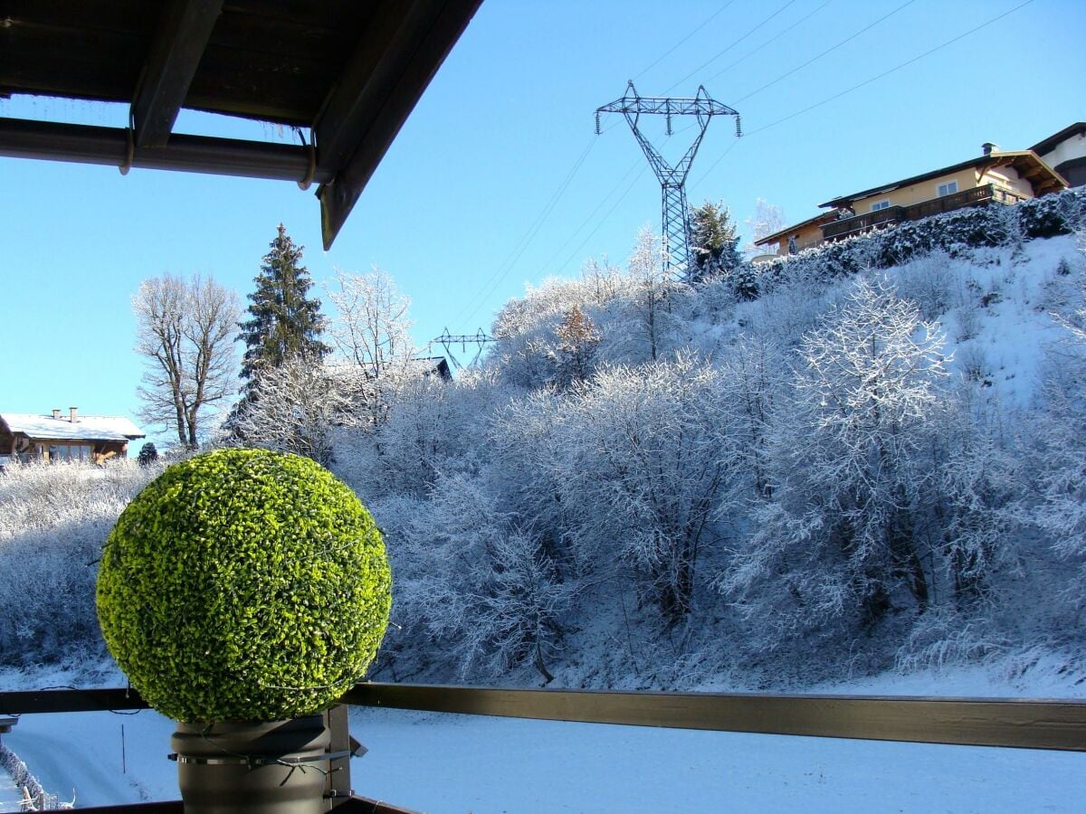 Aussicht Balkon - Winter