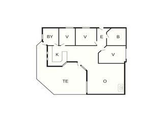 Vakantiehuis Karrebæksminde Grondplan 35