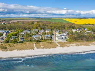 Strand vor der Unterkunft