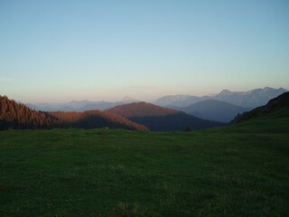 Abendstimmung auf der Alm