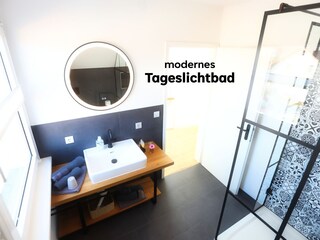 Badezimmer in der Übernachterei