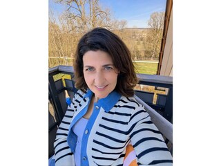 den Balkon genießen