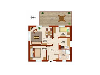 Casa per le vacanze Borkum Registrazione all'aperto 2