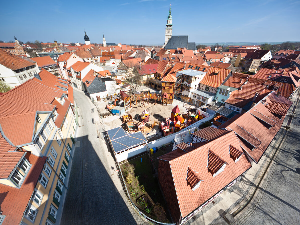 Blick vom Butterturm auf die Altstadt