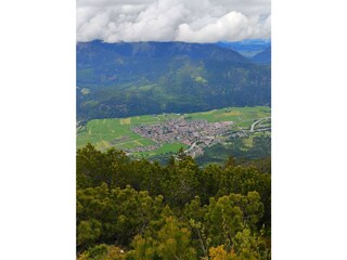 Wank mit Blick auf Farchant