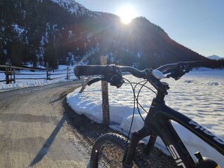 Radtour im Frühjahr zur Esterbergalm