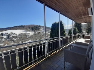 Ferienhaus Winterberg Außenaufnahme 2