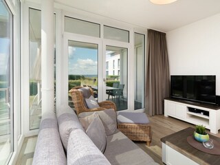 Schöne Ferienwohnung in direkter Nähe zur Ostsee mit Meerblick.