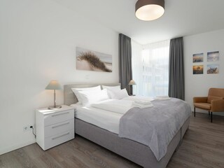 Schlafzimmer mit eigenem Badezimmer