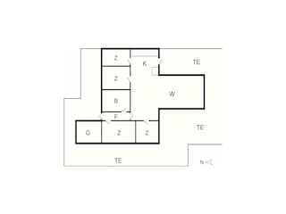 Vakantiehuis Knebel Grondplan 2