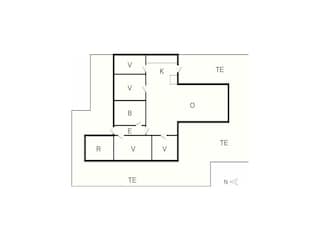 Vakantiehuis Knebel Grondplan 3