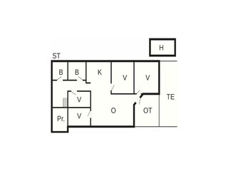 Maison de vacances Løkken Plan d'étage 39