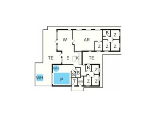 Maison de vacances Aalbæk Plan d'étage 72