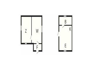 Vakantiehuis Flen Grondplan 45