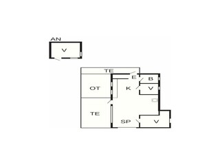 Maison de vacances Læsø Plan d'étage 42