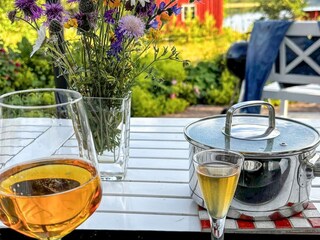 Vakantiehuis Hjaeltevad Buitenaudio-opname 18