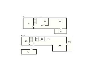 Maison de vacances Øster Assels Plan d'étage 35