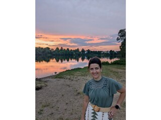 in 5 Minuten zu Fuß beim Sonnenuntergang am Kofenweiher