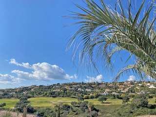 Blick auf den Golfplatz